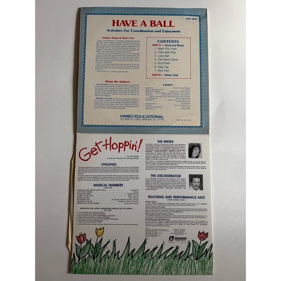 Have a Ball / Get Hoppin' Jill Gallina LP Kimbo Jenson VG+ - Picture 2 of 13